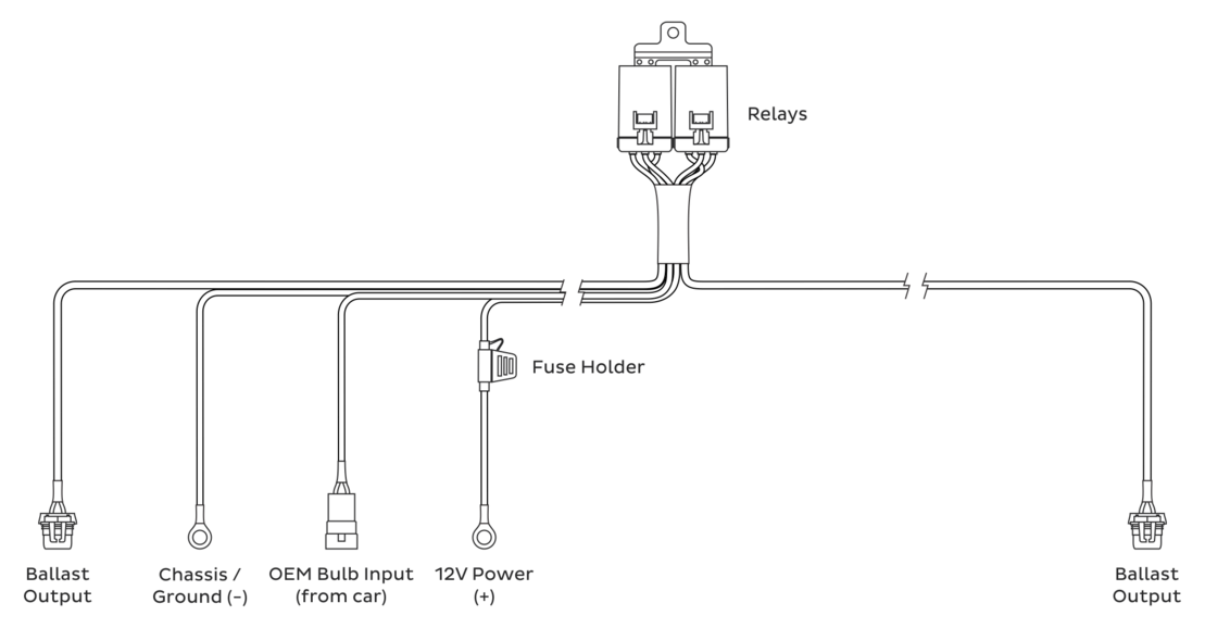 HD Relay: 880 | Relay Harness